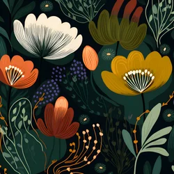 Zeitgenössische abstrakte Formen Marimekko 2