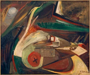 Ohne Titel (Abstraktes Bild)