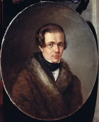 Porträt des russischen Dichters Alexei Koltsov