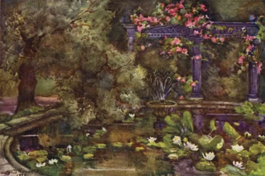 Der Garten von Sir Laurence Alma-Tadema, RA