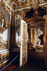 Innenraum des Schlosses Linderhof von Ludwig II.