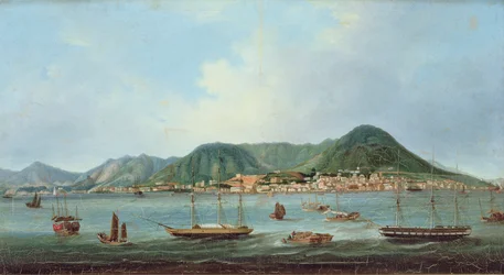 Hafen von Hongkong, ca. 1830-40