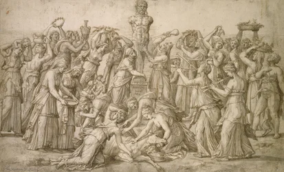 Opfer an Priapus, 1540