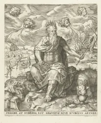 Winter: ein König mit den vier Winden