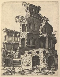 Ruinen einer Basilika aus der Serie 