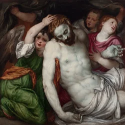 Pietà und Engel