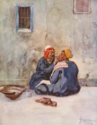 Menschen von Ägypten: Friseur, Hallaq