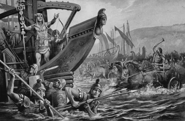 Ein tapferer Fahnenträger