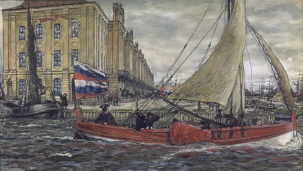Das Botik von Peter dem Großen, 1906