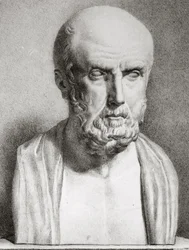 Porträt von Hippokrates (Detail)