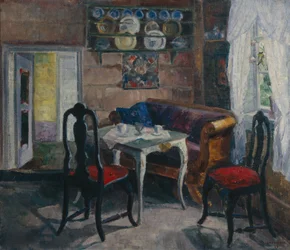 Das Wohnzimmer in Haakenstad