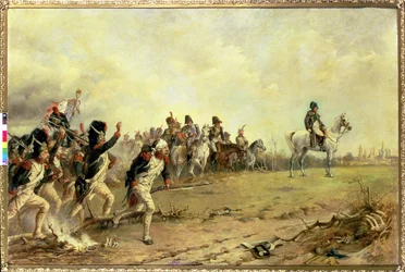 Der erste Blick auf Moskau