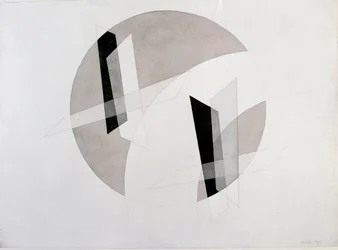 Ohne Titel (Mixed Media von Laszlo Moholy-Nagy)