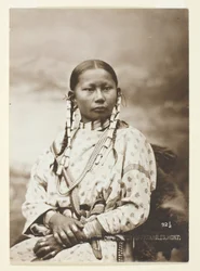 Geflecktes Rehkitz, Cheyenne-Braut, 1879
