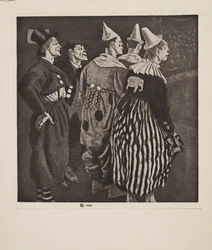 Fünf Clowns, veröffentlicht 1926