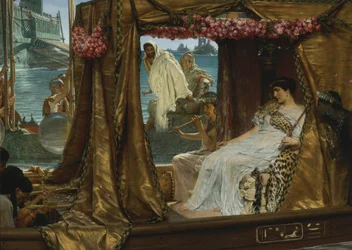 Das Treffen von Antonius und Kleopatra, 1885