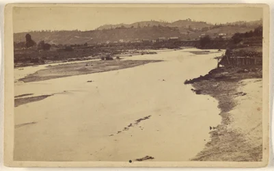 Blick auf den San Lorenzo, von der Fußgängerbrücke, Santa Cruz