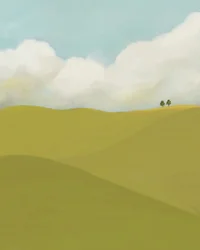 Wolken und Felder, ca. 2018