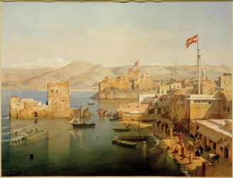 Ansicht des Hafens von Beirut
