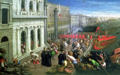 Die Riva degli Schiavoni, Venedig