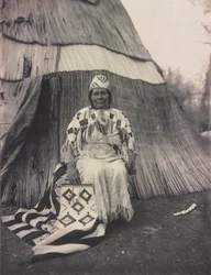 Edna Kash-kash, eine Cayuse-Indianerin