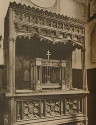 Ewig brennende Lampe der Wartung von Toc H in Allhallows, Barking