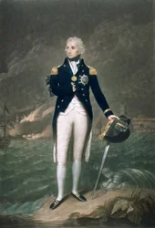 Sir Horatio Nelson, K.B., Konteradmiral der Blauen, graviert und veröffentlicht von William S. Barnard (1774-1849), veröffentlicht 1798