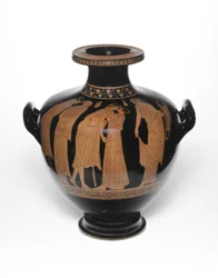 Hydria oder Wasserkrug, 460-450 v. Chr.
