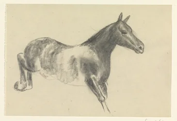 Bockendes Pferd