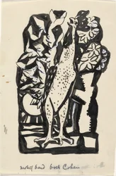 Krähernder Hahn