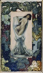 Mädchen im Glas