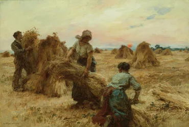 Die Erntearbeiter, 1888-89