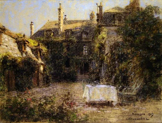 Der Garten des Künstlers in Bourges