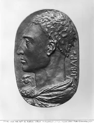 Medaille Selbstporträt