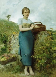 Die Traubenpflückerin, 1895