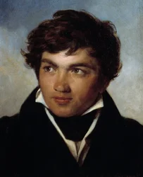 Porträt des Malers Achille Michallon (1796-1822)