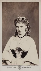 Porträt von Christine Nilsson 1843-1921