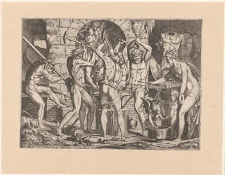 Venus in der Schmiede des Vulkan