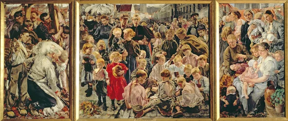 Die drei Lebensalter eines Arbeiters, 1895