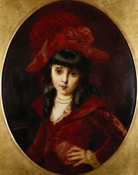 Das rote Kleid, 1881