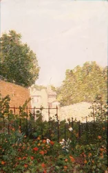 Ummauerter Garten