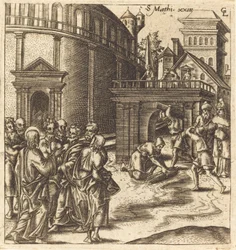 Christus verurteilt die Schriftgelehrten und Pharisäer