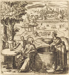 Christus und die Frau von Samaria