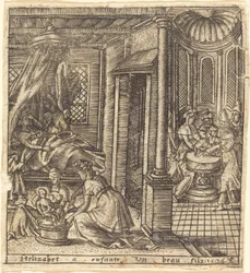 Die Geburt Johannes des Täufers
