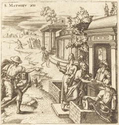 Der Mann mit der verdorrten Hand geheilt