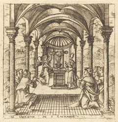 Zacharias und der Engel des Herrn