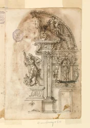 Entwurf für einen Altar