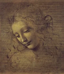 Kopf einer Frau, La Scapigliata, 1500er Jahre