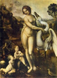 Leda mit dem Schwan