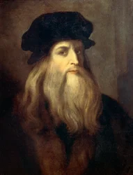 Vermutetes Selbstporträt (Lukanisches Porträt von da Vinci)